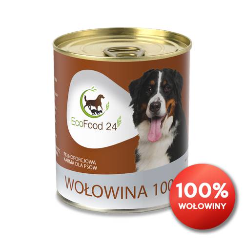 Konserwa dla psa - Wołowina 100% 410g