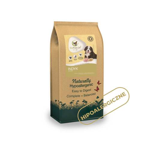 Karma sucha dla psa - Indyk z ryżem 2kg - EcoFood24