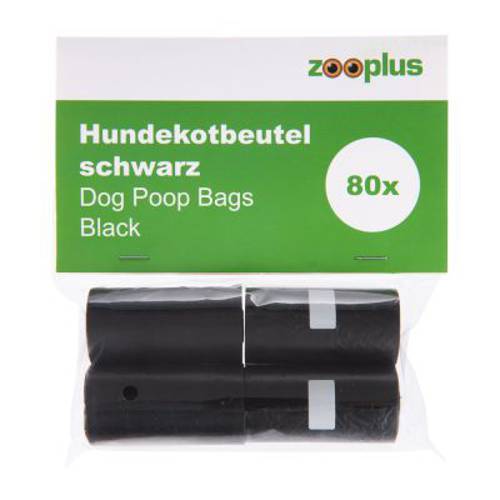 Czarne worki na odchody psa 8 rolek po 20 worków - Zooplus Selection