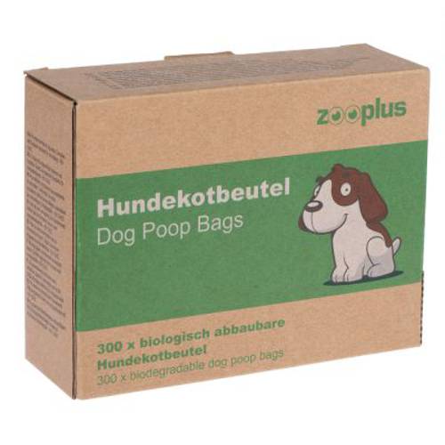 Biodegradowalne worki na odchody psa 8 rolek po 15 worków - Zooplus Selection