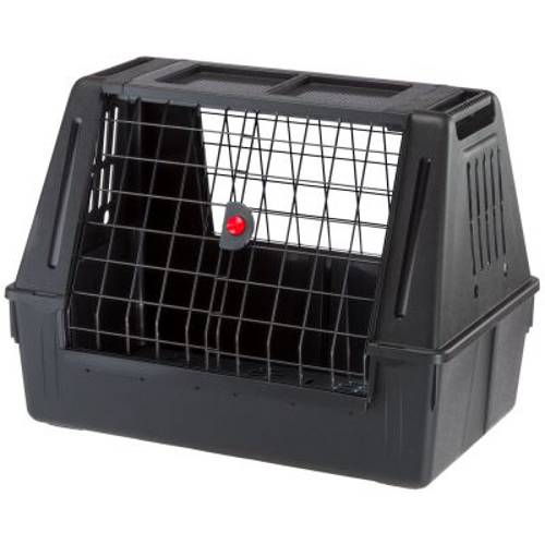 Klatka transportowa Ferplast Atlas Car Scenic, czarna Szer. x dł. x wys.: 82 x 51 x 61 cm - Ferplast