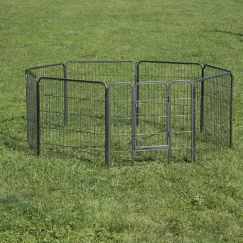 Metalowy kojec dla szczeniąt Szer. x wys.: 80 x 80 cm (8 elementów) - Zooplus Selection