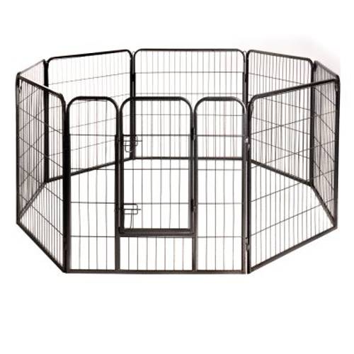 Metalowy kojec dla szczeniąt Szer. x wys.: 80 x 80 cm (8 elementów) - Zooplus Selection