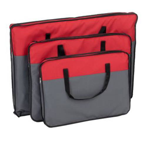 Nylonowy kojec dla zwierząt Dł. x szer. x wys.: 116 x 116 x 59,5 cm, szaro-czerwony - Zooplus Selection