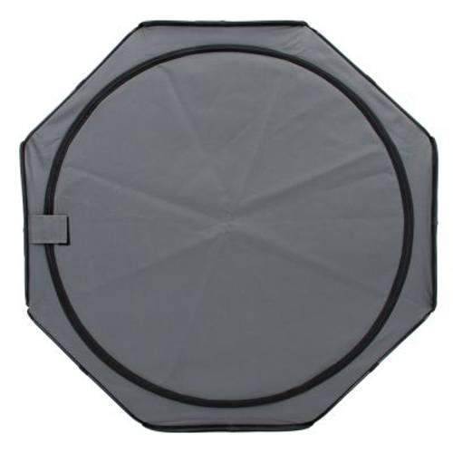 Nylonowy kojec dla zwierząt Dł. x szer. x wys.: 116 x 116 x 59,5 cm, szaro-czerwony - Zooplus Selection