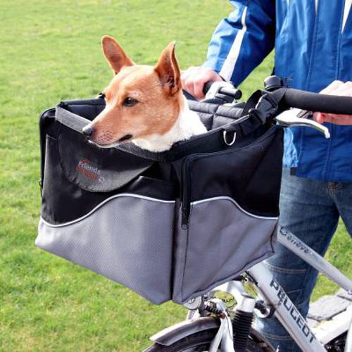 Trixie Friends on Tour de Luxe torba transportowa na rower Dł. x szer. x wys.: 41 x 26 x 26 cm - Trixie