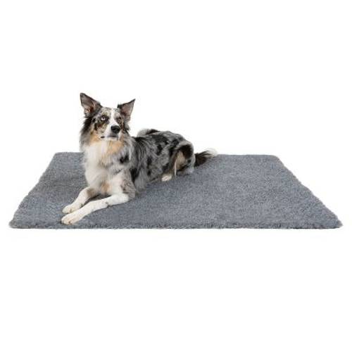 Vetbed® mata z mieszanki wełny brytyjskiej, ciemnoszara Dł. x szer.: 100 x 75 cm - Zooplus