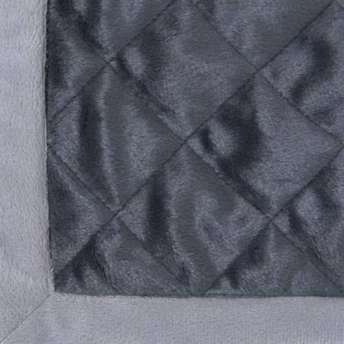 Kocyk dla psa Velvet, granitowy Dł. x szer.: 100 x 70 cm - Zooplus Selection