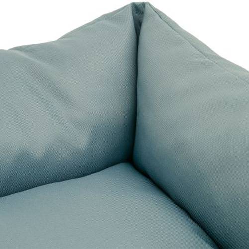 Prostokątne legowisko dla psa Bruno, niebiesko-szare Rozmiar L: dł. x szer. x wys.: 100 x 60 x 20 cm - Zooplus