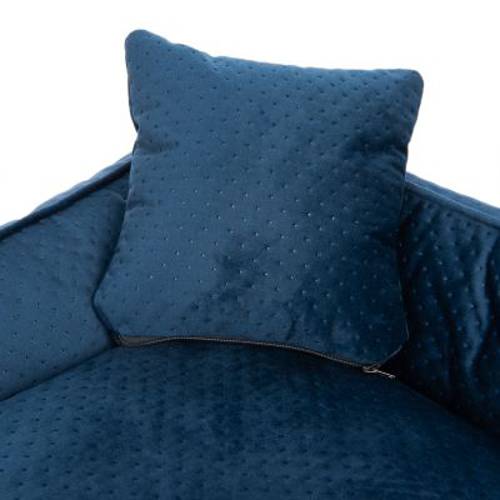 Legowisko Lublin z poduszką Rozmiar L: dł. x szer. x wys.: 85 x 75 x 22 cm - Zooplus