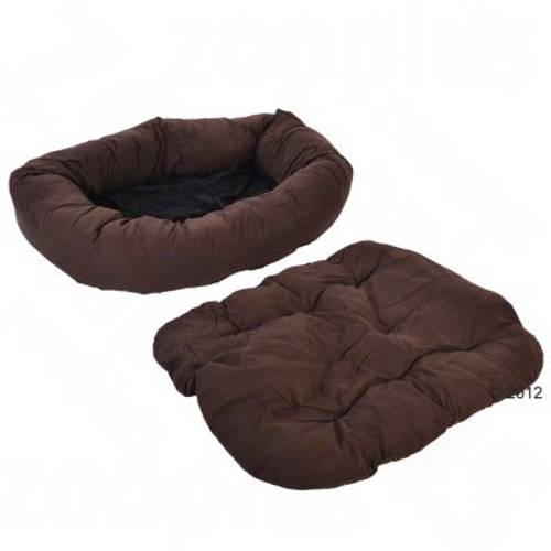 Legowisko dla psa Cozy Mocca Dł. x szer. x wys.: 120 x 105 x 25 cm - Zooplus