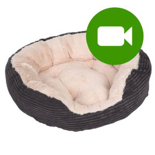 Legowisko Cozy Cord Dł. x szer. x wys.: 63 x 53 x 15 cm - Zooplus