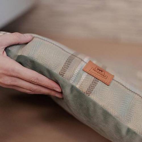 Ferplast, poduszka Scott, zielona Dł. x szer. x wys.: 78 x 50 x 10,5 cm - Ferplast