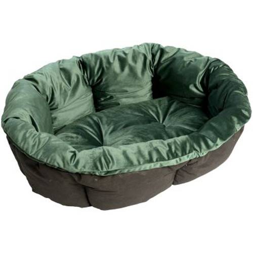 Poduszka Ferplast Sofà Samt, zielona do kosza Ferplast Siesta Deluxe Rozmiar 4: dł. x szer. x wys.: 64 x 48 x 25 cm - Ferplast