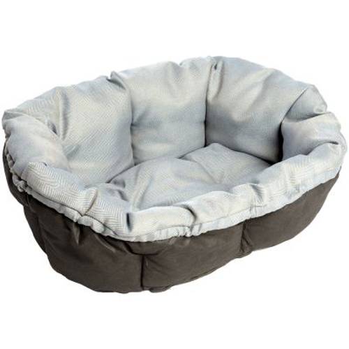 Poduszka Ferplast Sofà Tweed, niebieska do kosza Ferplast Siesta Deluxe Rozmiar 10: dł. x szer. x wys.: 96 x 71 x 32 cm - Ferplast