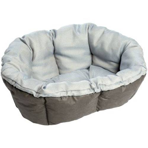 Poduszka Ferplast Sofà Tweed, niebieska do kosza Ferplast Siesta Deluxe Rozmiar 10: dł. x szer. x wys.: 96 x 71 x 32 cm - Ferplast