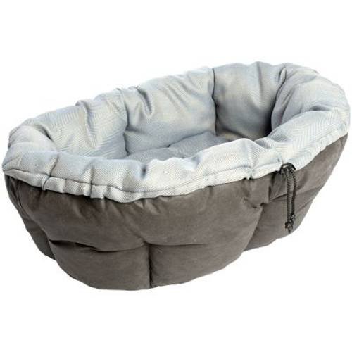 Poduszka Ferplast Sofà Tweed, niebieska do kosza Ferplast Siesta Deluxe Rozmiar 10: dł. x szer. x wys.: 96 x 71 x 32 cm - Ferplast