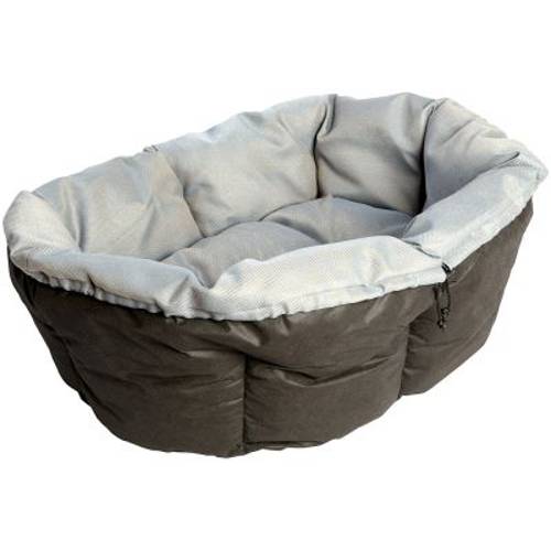 Poduszka Ferplast Sofà Tweed, niebieska do kosza Ferplast Siesta Deluxe Rozmiar 10: dł. x szer. x wys.: 96 x 71 x 32 cm - Ferplast