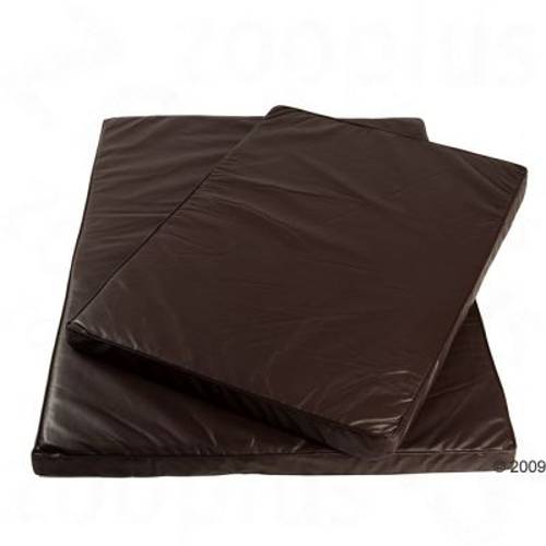 Ortopedyczny materac dla psa Wellness z sztucznej gładkiej skóry Dł. x szer. x wys.: 100 x 70 x 6 cm - Zooplus Selection