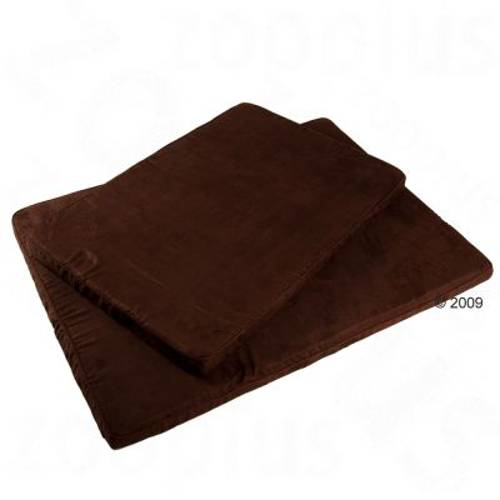 Ortopedyczny materac dla psa Wellness z imitacji zamszu Dł. x szer. x wys.: 100 x 70 x 6 cm - Zooplus Selection