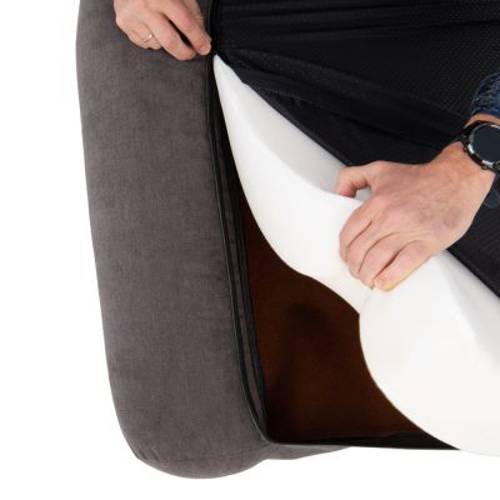 Materac dla psa Malbork Rozmiar S, dł. x szer. x wys.: 110 x 65 x 10/17 cm - Zooplus