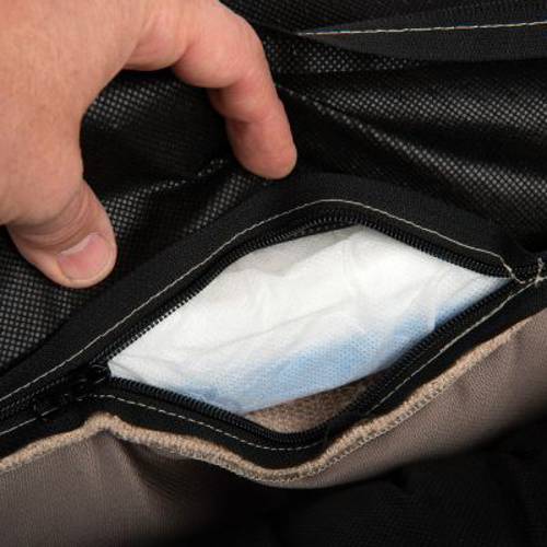 Pawz & Pepper materac ortopedyczny Manila tobacco Dł. x szer. x wys.: 110 x 90 x 17 cm - Zooplus