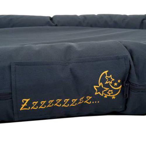 Legowisko dla psa Sleepy Time, szare Dł. x szer. x wys.: 80 x 65 x 30 cm - Zooplus Selection