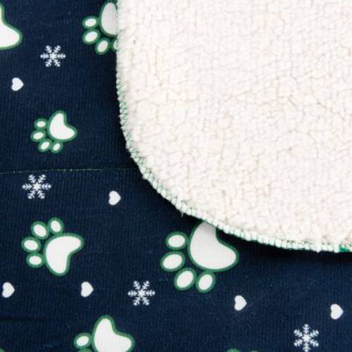 Kocyk Paw Prints Dł. x szer.: 100 x 70 cm - Zooplus Selection