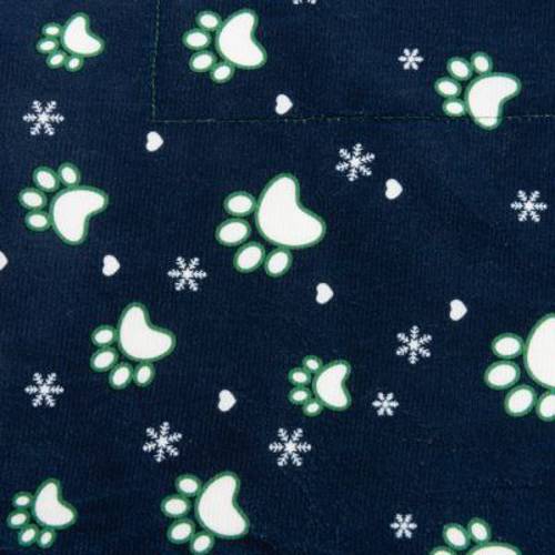 Kocyk Paw Prints Dł. x szer.: 100 x 70 cm - Zooplus Selection
