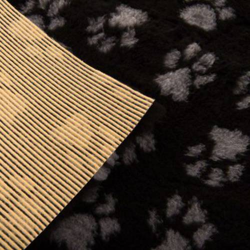 Vetbed® Isobed SL Paw koc dla psa, czarno-szary Dł. x szer.: 75 x  50 cm - Zooplus Selection