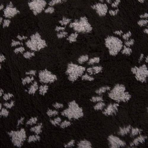 Vetbed® Isobed SL Paw koc dla psa, czarno-szary Dł. x szer.: 75 x  50 cm - Zooplus Selection