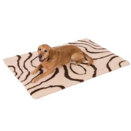Vetbed® Isobed SL Wave koc dla psa, kremowo-brązowy Dł. z szer.: 150  x 100 cm - Zooplus Selection