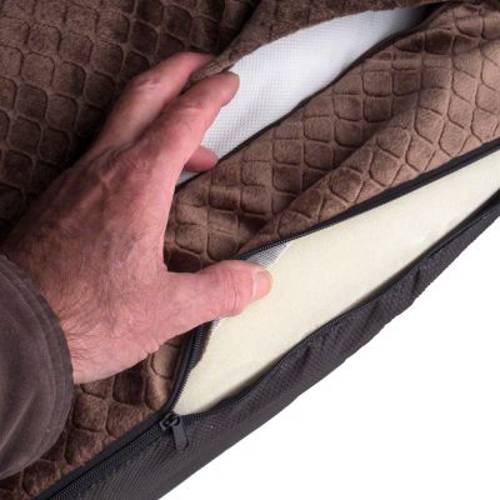 zoolove ortopedyczna sofa dla psa Wellness Dł. x szer. wys.: 100 x 65 x 30 cm - Zooplus Selection