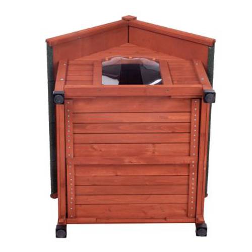 Buda dla psa Spike Komfort S: gł. x szer. x wys.: 76 x 72 x 76 cm - Zooplus Selection