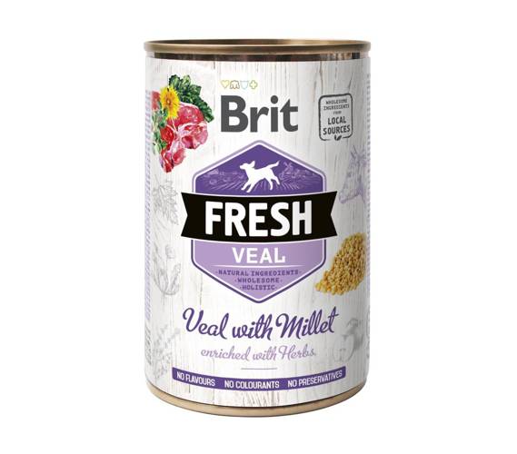 Brit Fresh MIX samów dla psa 15x400g - Brit