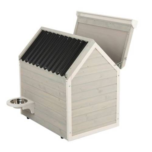 Modern Living buda dla psa Amsterdam Rozmiar L: szer. x dł. x wys.: 66 x 97 x 97,8 cm - Ferplast