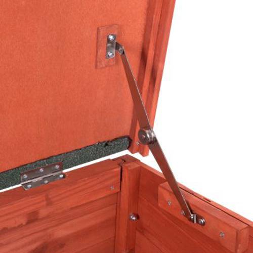 Buda dla psa Woody z płaskim dachem S: szer. x gł. x wys.: 85 x 57 x 58 cm - Zooplus Selection
