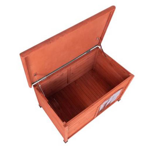 Buda dla psa Woody z płaskim dachem S: szer. x gł. x wys.: 85 x 57 x 58 cm - Zooplus Selection