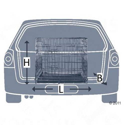 Trixie Friends on Tour Home Kennel Dł. x gł. x wys.: 64 x 48 x 55 cm - Trixie