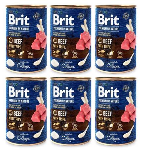 Brit Premium by Nature beef wołowina 6x400g - Brit