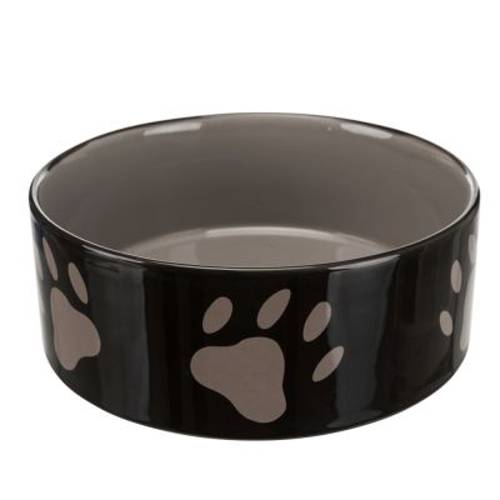 Trixie ceramiczna miska z motywem łapek 0,8 l, Ø 16 cm - Trixie