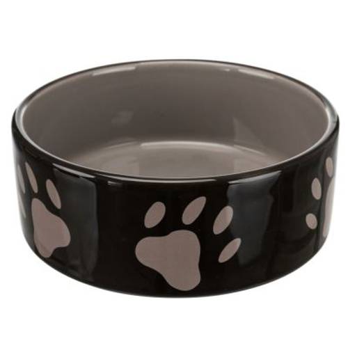 Trixie ceramiczna miska z motywem łapek 0,8 l, Ø 16 cm - Trixie