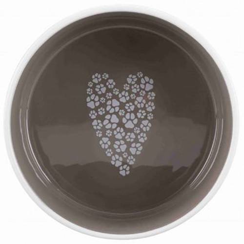 Trixie Pet's Home ceramiczna miska dla psa 300 ml, Ø 12 cm - Trixie