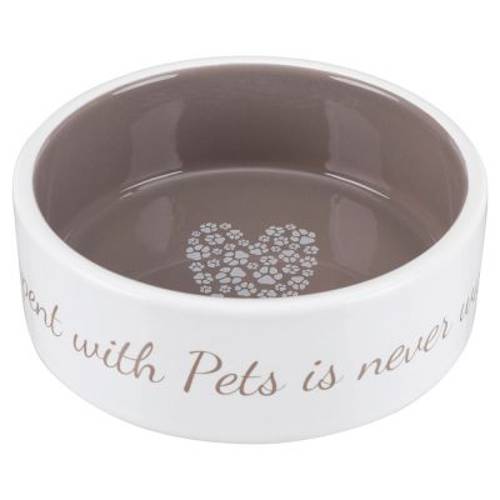 Trixie Pet's Home ceramiczna miska dla psa 300 ml, Ø 12 cm - Trixie