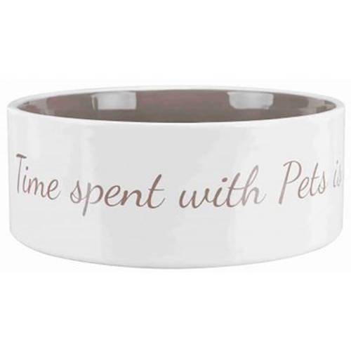 Trixie Pet's Home ceramiczna miska dla psa 300 ml, Ø 12 cm - Trixie