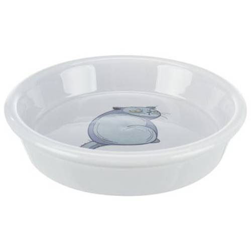 Trixie Miska ceramiczna z motywem 250 ml, Ø 13 cm - Trixie
