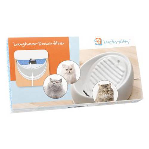 Lucky-Kitty poidełko fontanna Biała - Zooplus Selection