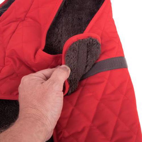 Pikowany płaszczyk dla psa Dł. grzbietu ok. 60 cm - Zooplus
