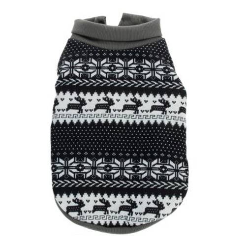 Sweterek dla psa, z norweskim wzorem Dł. grzbietu: ok. 25 cm - Zooplus