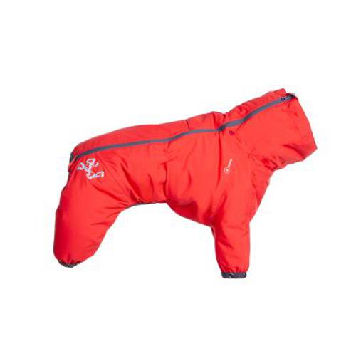 Hurtta kombinezon przeciwdeszczowy Bare, czerwony Dł. grzbietu: ok. 40 cm - Hurtta